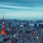Tokyo Tower by night